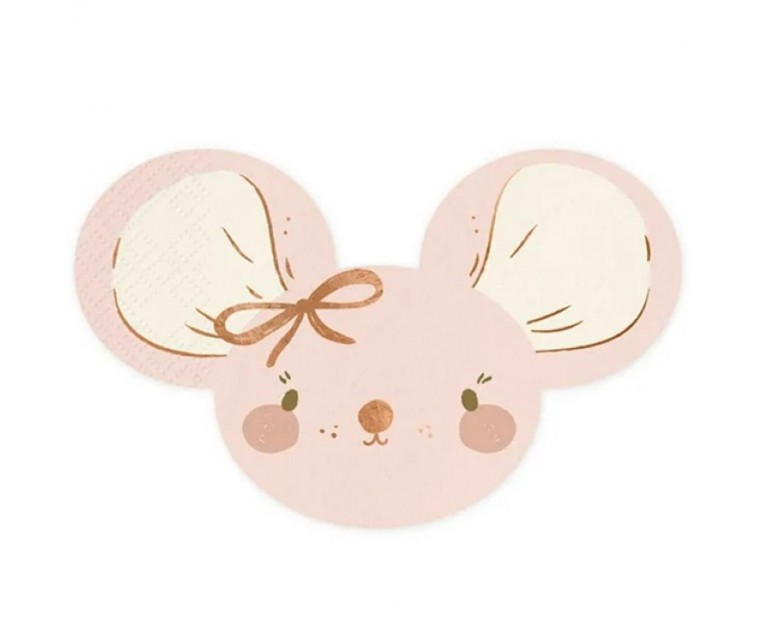 Guardanapos Ratinho Rosa