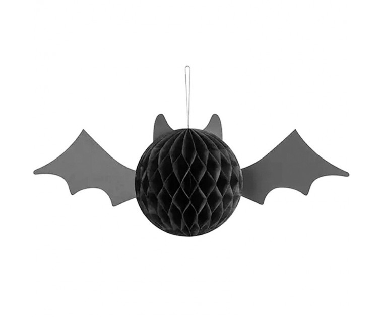 Morcego Honeycomb Preto