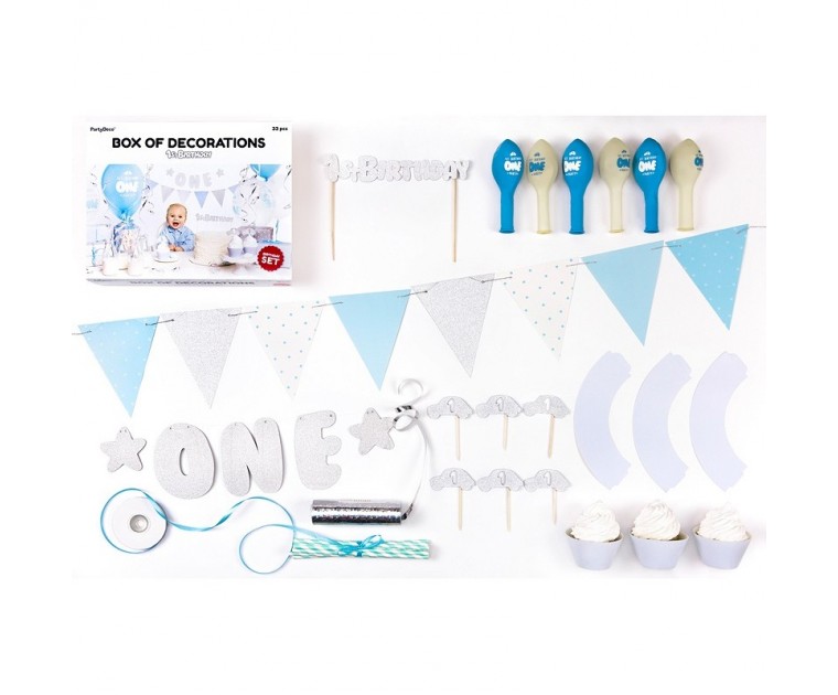 Kit 1º Aniversário Azul