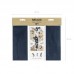 Kit  Folhas decoração Navy Blue