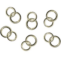 Pack 25 Alianças decorativas 1.5 cms