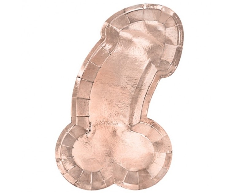 Prato Despedida Solteira Rose Gold