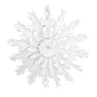 Roseta Floco de Neve 45 cms