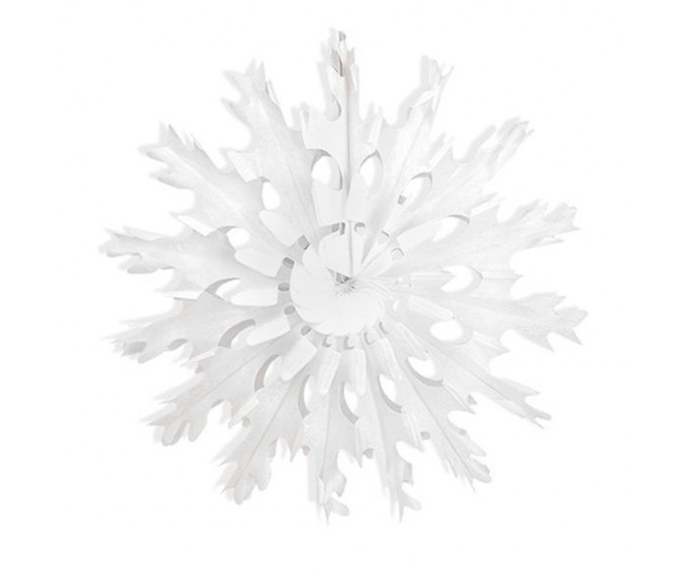 Roseta Floco de Neve 45 cms