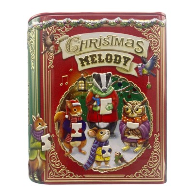 Caixa Lata Livro Christmas Melody