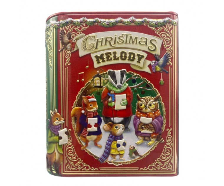 Caixa Lata Livro Christmas Melody