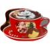 Caixa Lata Caneca com Biscoito Ornamentada