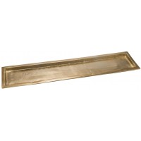 Travessa alum. Gold 57,5x13cm