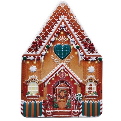 Caixa Lata Casa Gingerbread House