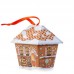 Caixa Lata Pendente Gingerbread House