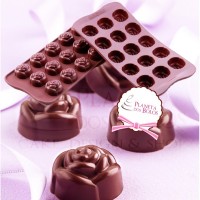 Molde Chocolate Rosas 