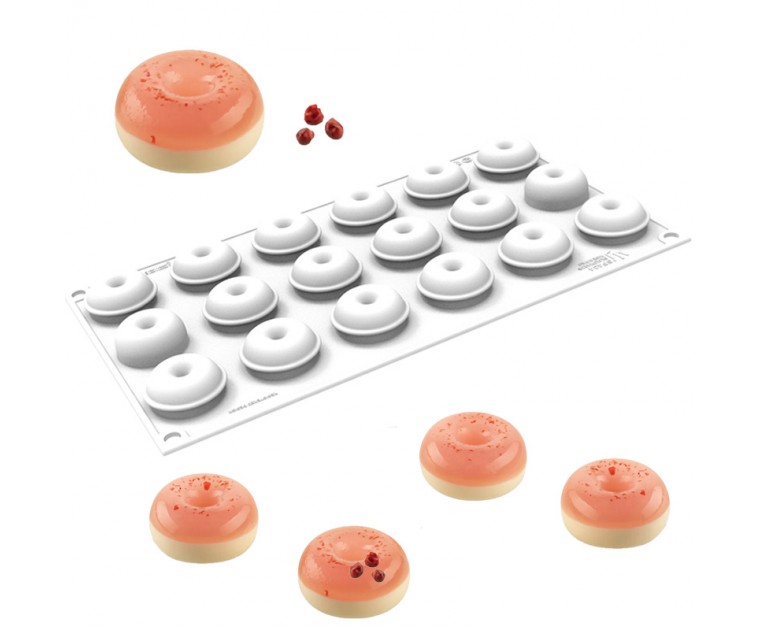 Forma Silicone Mini Donuts XS