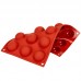 Forma Silicone 15 Meias Esferas