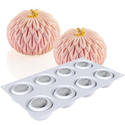 Forma Silicone 8 Cavidades Kiku 70 Forma Silicone 8 Cavidades Kiku 70