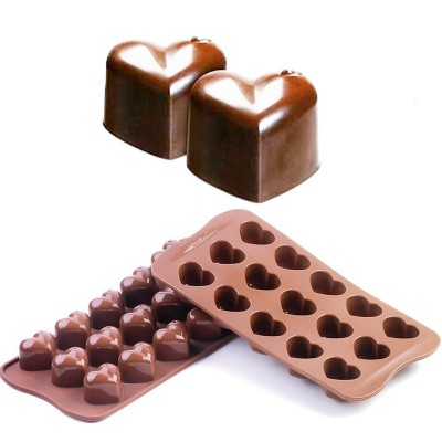 Molde Chocolate Corações Monamour Silicomart