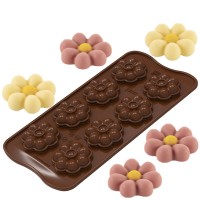 Molde Chocolate Choco Flower