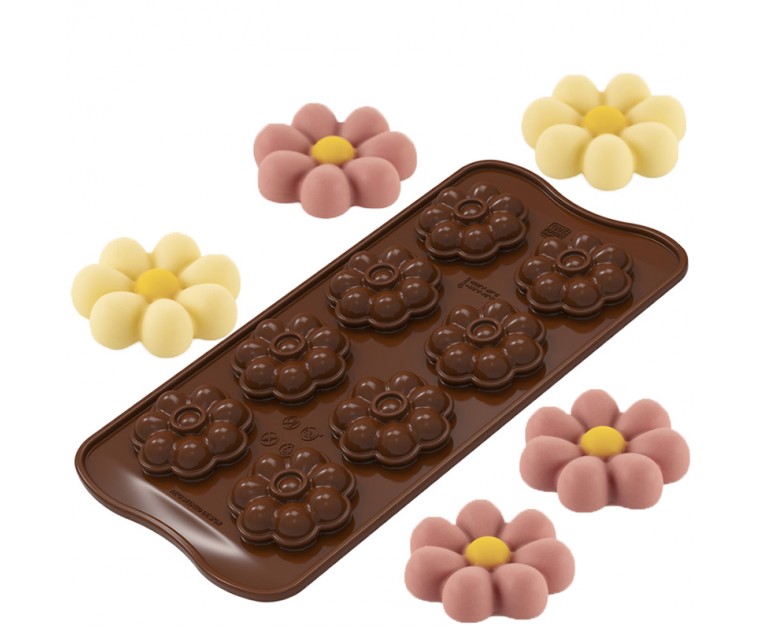 Molde Chocolate Choco Flower
