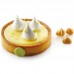 Conj. de 6 Aneis Tarte Ø 8 x 2 cms