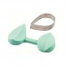 Cortador e Molde Silicone Folha