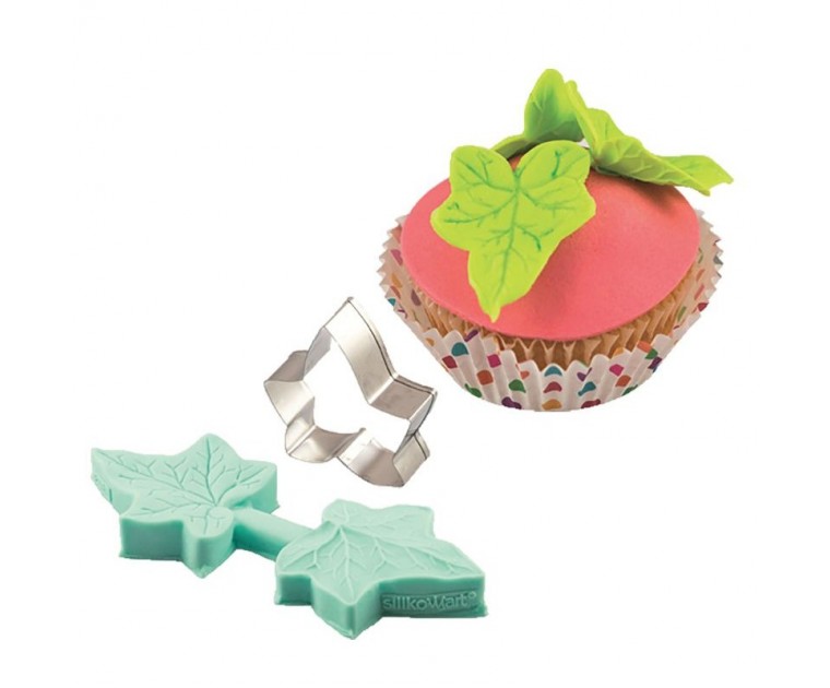 Cortador e Molde Silicone Folha de HERA