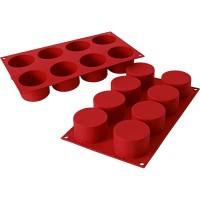 Forma Silicone CYLINDERS ø6,3 x 4,0 cms