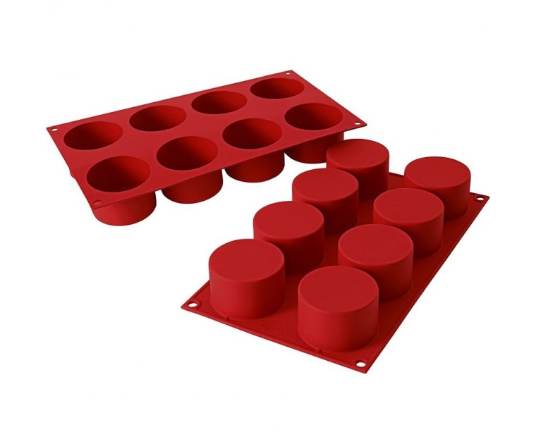 Forma Silicone CYLINDERS ø6,3 x 4,0 cms