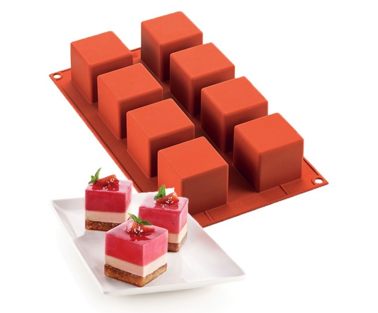 Tabuleiro Silicone CUBE
