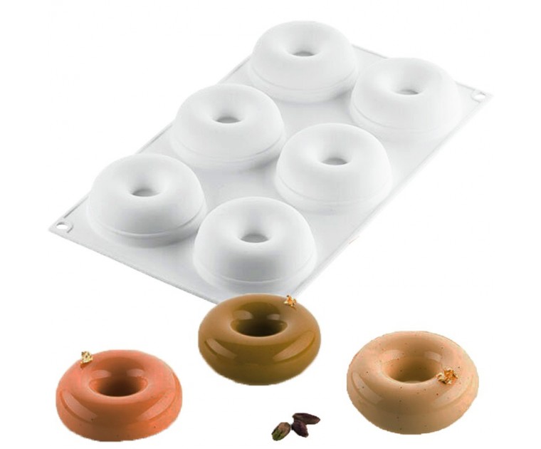 Forma Silicone DONUTS GOURMAND 