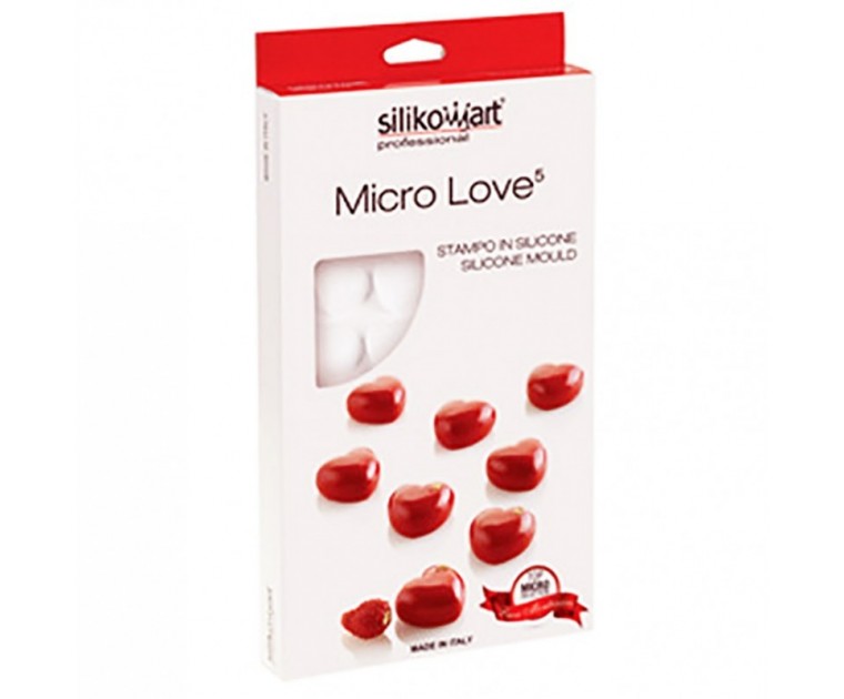 Forma Silicone Micro Love 5 Silikomart