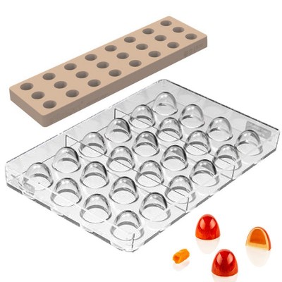 Kit Molde Chocolate Bombom DOME 01