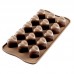 Molde Chocolate Corações Altos