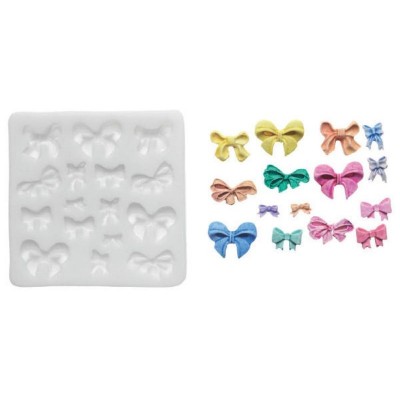 Molde Silicone Laços Pequenos