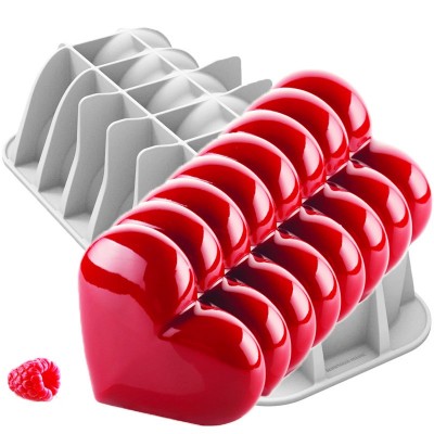 Forma BUCHE COEUR - SILICONE