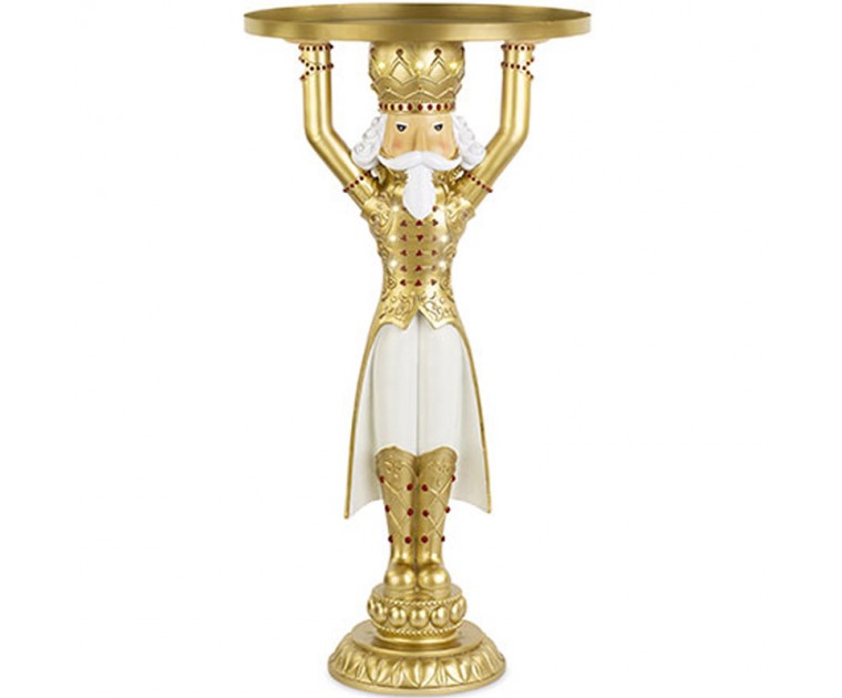Bandeja Nutcracker Vermelho e Dourado
