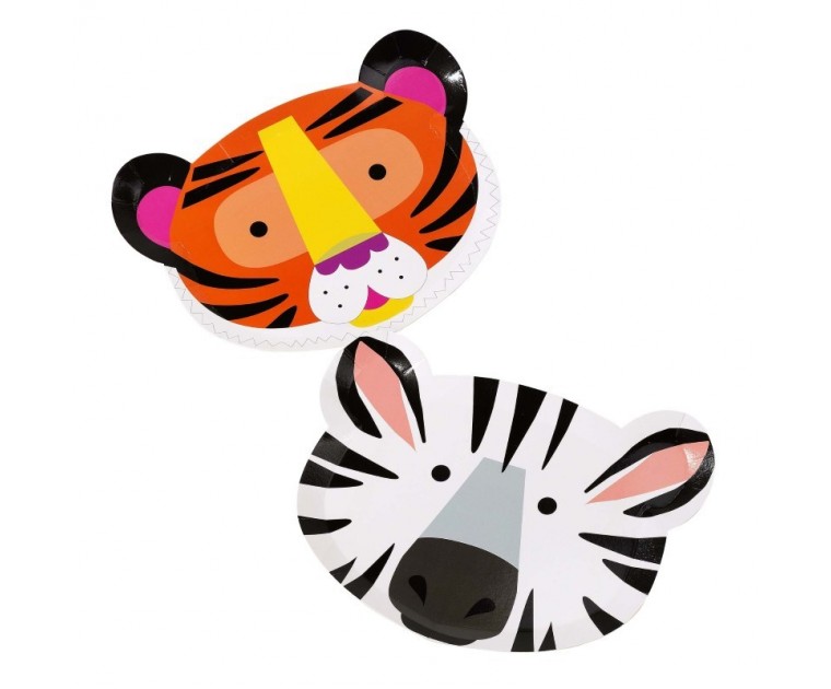 12 Pratos Animais Selva