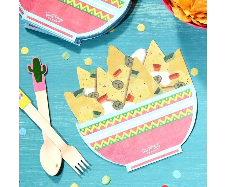 Guardanapos Formato de Nachos