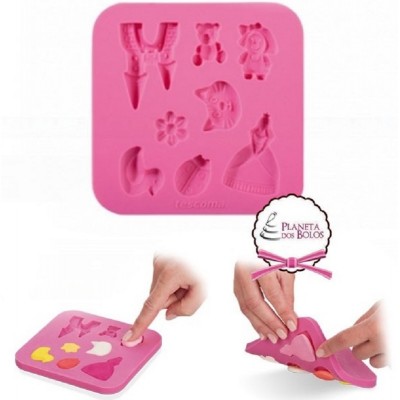 Molde Silicone Meninas