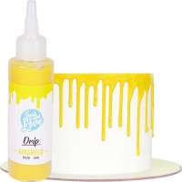 Drip Chocolate Amarelo para Bolos