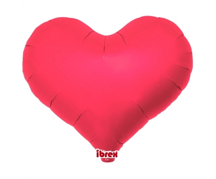 Balão Coração Jelly Vermelho