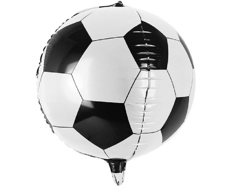 Balão Foil 3 D Bola Futebol