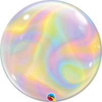 Bubble Iridiscente Arco Íris 55 cms