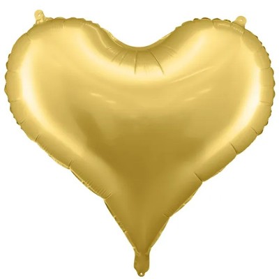  Balão Coração Dourado