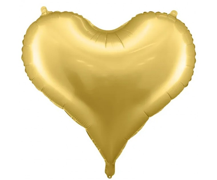  Balão Coração Dourado