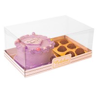 Caixa Bento Cake com 6 Doces