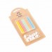 10 Velas Multicoloridas Cores Pastel  