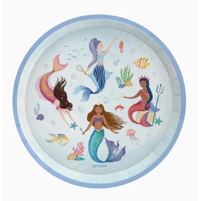6 Pratos Sereia Sereia
