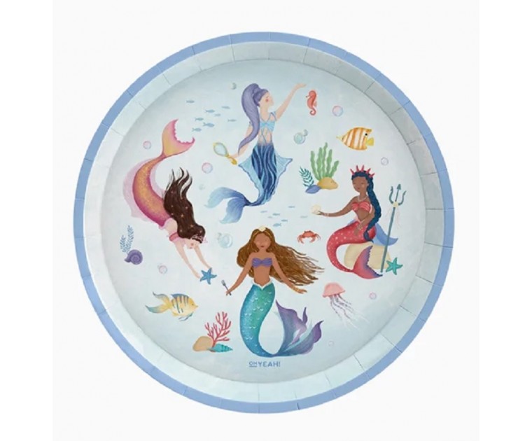 6 Pratos Sereia Sereia