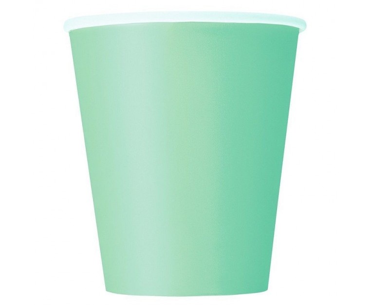 14 Copos Verde Menta