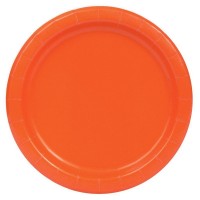 16 Pratos Laranja