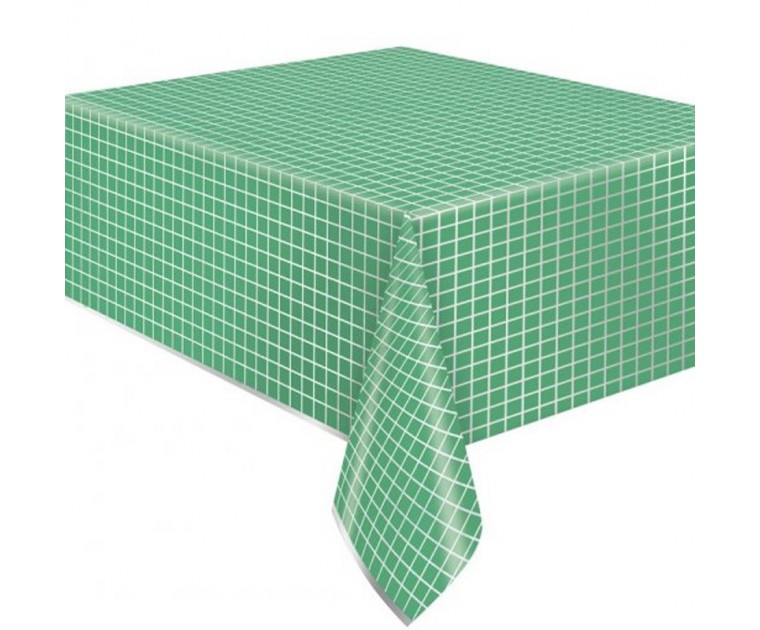 Toalha Verde Foil Verde e Prata